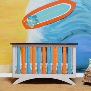 Wonder Bumpers - Orange & Aqua Reversible 38pc Pack