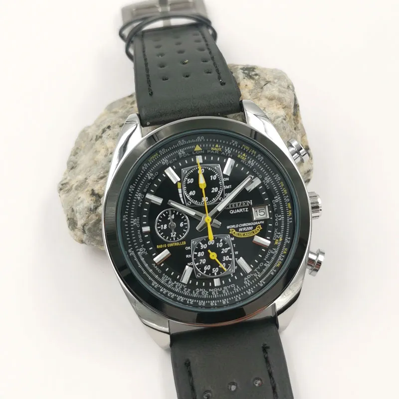 Citizen world chronograph wr200 hot sale