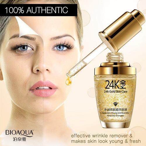 Bioaqua 24k Gold Skin Care Anti Aging Serum Fa Celiftwith Hyaluronic Acid And Collagen 30ml