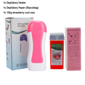 3 in 1 High Quality Hair Removal Wax Easy Effective Painless Wax Heater Depilatory Waxing Kit Beauty Use Home Use
