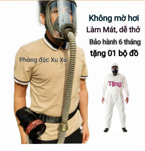 Mặt nạ phun thuốc trừ sâu có máy bơm khí loại tốt