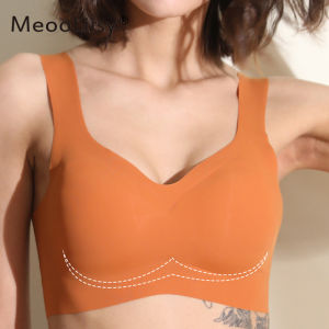 MeooLiisy Seamless Wireless Women Bra Push Up Vest Bra Plus Size Underwear Sports Yoga Sleep Bra