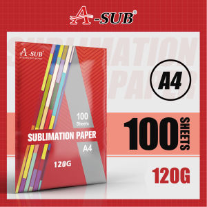 A-SUB A4 Sublimation transfer paper for Heat Press 100pcs