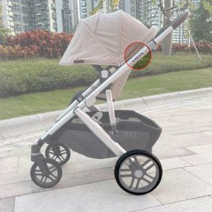 Buggy Rear Wheel Tire For Uppababy Vista V1 V2 Back Wheel Pushchair Casing Tread Tubeless Customized Baby Stroller Accessories