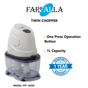 Farfalla FFP-192DC Twin S/S blade chopper