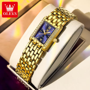 OLEVS Watch For Women Waterproof Original Brand 2025 New Elegance Luxury Stainless Steel Strap Luminous With Gift Box