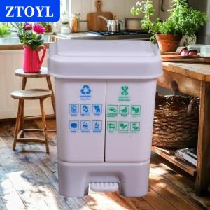 [COD] ZTOYL บ้านตุ๊กตาเครื่องครัวขนาดเล็กถังขยะแยกประเภทขนาดเล็กอุปกรณ์ประกอบฉากในการถ่ายภาพ