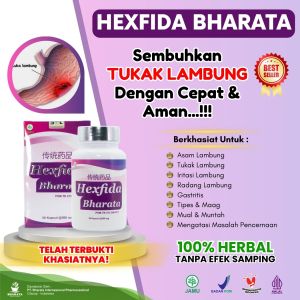 Hexfida Bharata - Obat Herbal Asam LambungTungkak Lambung - Obat Maag Kronis - Obat Radang Lambung