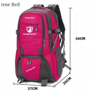 80L Hiking Backpack Waterproof Travel Camping Backpack Outdoor Bag Pack Mountaineering Men Bag Sport