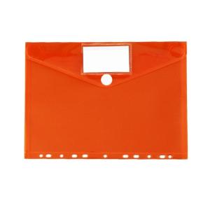 A4 Document Folder File Folder with 11 Hole Edge Document Organizers Clear Document Bag Storage Bag for Student