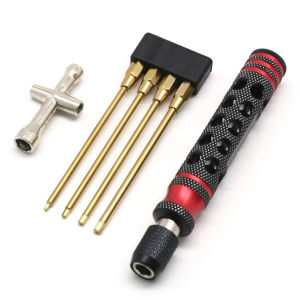 Hex Scewdriver Bộ Cờ Lê 4 Trong 1 Allen 1.5Mm 2.0Mm 2.5Mm 3Mm Với Cờ Lê Chữ Thập 4 Trong 1 4 5 5.5 7Mm Cho Máy Bay Không Người Lái TRX4 Arrma Thuyền