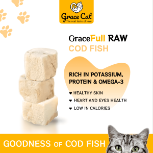 Grace Cat Freeze-dried Pet Treat (11 Flavours) Healthy Cat Treat | Raw Cat Treat Cat Snack | Kittens Adult & Senior Cats | 宠物零食冻干猫狗粮