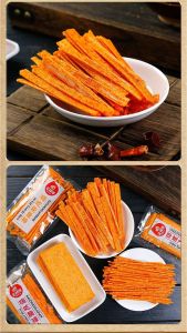 [Ăn vặt tuổi thơ] 100g tăm cay giòn/ Tăm cay chiên giòn/ Giải cay Xiao La La/snack cay món ăn vặt tuổi thơ đã nghiền