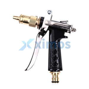 Xximos Garden Water Gun Metal High Pressure Washer Nozzle For Garden Pipe Lawn Car Washing