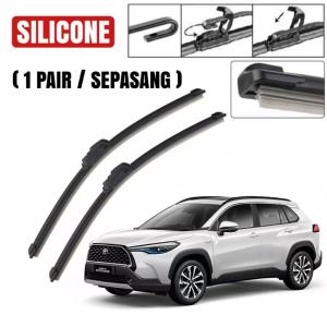 【2PCS】Toyota Corolla Cross Wiper 2021-2025 Silicone Soft Wiper Blade Windshield Front Windscreen SF16 SF26