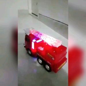 Mainan Mobil Pemadam Kebakaran Tangga auto bunyi sirine dan Lampu