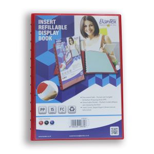Bantex Insert Display Book Refillable Folio 3169