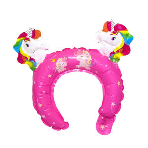 GTB Balon Bando Karakter Besar XL. Happy Birthday Kelinci Mermaid Shark Jumbo Pita Polkadot R1189