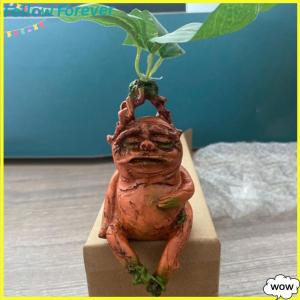 【Follow】【New Arrived】 COD Mandrake หญ้าเรซิ่นรูปปั้นภูมิทัศน์เครื่องประดับศิลปะ Figurine งานฝีมือสำหรับสวน