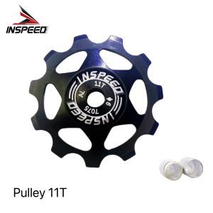 INSPEED CNC 11T/13T MTB Bicycle Pulley Bearing Rear Derailleur Jockey Wheel Bike Guide Roller Idler 4/5mm Cycling Parts