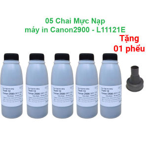 Mực Nạp máy in Canon 2900 ( Mực 12A/ 303 THE9-12) siêu đậm nét đẹp cho máy in Canon 2900 3300 . Hp 1020 P2035 Pro 400 P1320