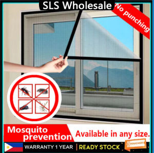 Mosquito Window Screen net Anti for Door Plastic Screen Velcro Window Screen Household Simple