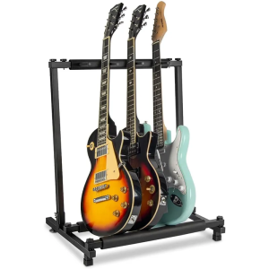 Guitar Rack Stand 3/5/7/9 PCS Holder Folding Stand Stage Bass Acoustic LOT Multiple Guitars Stand