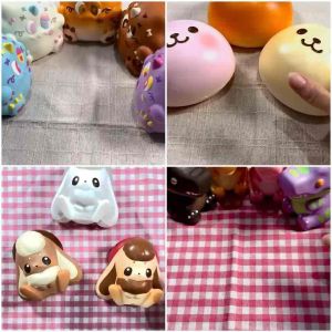 ibloom Japan July 2024 Squishy DEGORA / Marmo Wagashi / Marmo Bread / Bunny