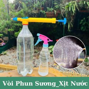 Vòi phun sương thông minh thiết yếu làm vườn: sương mịn không rửa sạch đất thay thế tưới nước truyền thống thích hợp để làm sạch cây trồng trong chậu và mọng nước.
