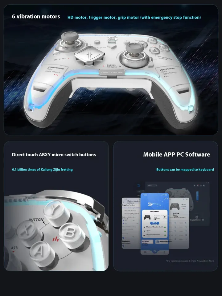 Zd Ultimate Legend Game Controller Elite Modular Sensory Rgb