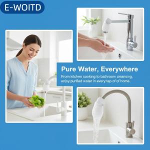 E-WOITD 20 miếng bông lọc Vòi nước máy lọc nước gia dụng loại bỏ tạp chất thích hợp cho Vòi bồn rửa nhà bếp dễ dàng thay thế lâu dài