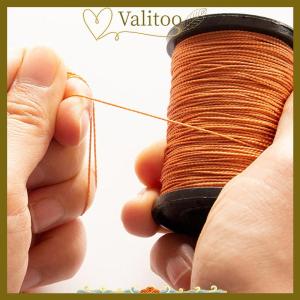 [Valitoo] ด้ายตาข่ายสำหรับร้อยทำจากด้ายถักเชือกสำหรับถักรองเท้าด้ายตาข่าย