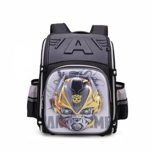 Balo Chống Gù Cao Cấp Học Sinh Tiểu Học Hình Nổi 3D Vân Sọc Carbon Chống Xước Chống Nước Chống Bẩn Siêu Nhẹ Có Vạch Dạ Quang Hotrend 2023 Kích Thước 35x28x15cm