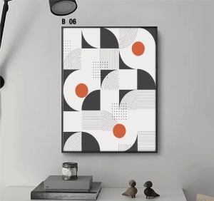 Poster Bauhaus Ukuran 30x40 Hiasan Dinding Abstrak Minimalis Dekorasi Kamar Aesthetic - Wirar Store