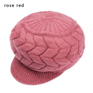 BESTITIT Winter Keep Warm Knitted Warm Cap Outdoor Beanie Hat Women Bonnet