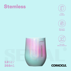 CORKCICLE Stemless 12oz - Unicorn Wonderland