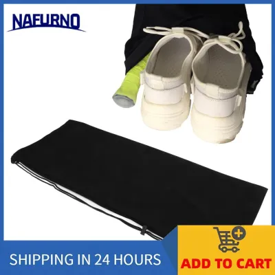 Versatile Tennis Racket Storage Bag with Drawstring – Cloth Bag for Storing Tennis Balls Shoes and Equipment