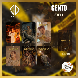 SB19 GENTO Unofficial Photocards Lomo Cards Set - 6pc & 7pc per set
