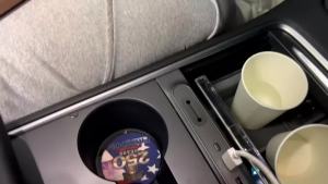 Checkered Black Brown Steering Wheel Cover 15 Inch Car + 2 pc Car Coasters