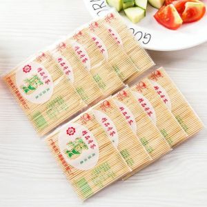 10pack/2000pcs Wholesale Natural Bamboo Toothpick Durable Double-ended Fine Toothpick for Family