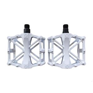 Wide Flat Cycling Pedals Nonslip Road Bicycles Pedals Aluminum Light Weight Mountain Bicycles Pedals Easy to Install