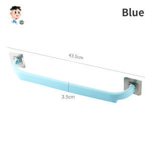 Wall Mounted Self-adhesive Bathroom Slipper Rack Towel Rack Kitchen Storage Rack Towel Rack