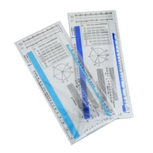 ECG Ruler ECG Student Pocket Reference Guide Electrocardiogram Ruler Cardiogram Transparent Soft Heart Rate Ruler