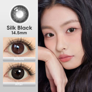 【0.00 s/d -5.00】Mysticeyes Softlens Minus Natural Lensa Kontak Warna 14.2-14.5mm Grey/Brown/black Softlens Use 6 Months
