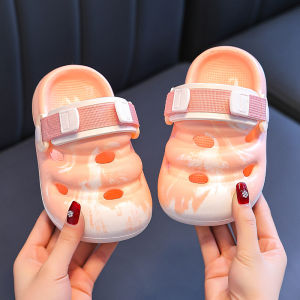 TinaHao Slippers For Kids Girls And Boys 2025 New Fashion EVA Rubber Cartoon Loafers Anti-slip Soft Bottom Sandals