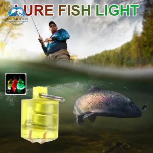 【New Arrival】Mini Underwater Fishing Light LED Fishing Lures Deep Drop Fishing Lights Luminous Lure Lamp for Night Fishing