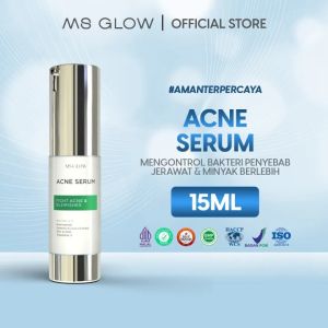 Ms Glow Acne Serum 15 mL - Membantu Merawat Kulit Berjerawat