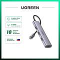[Buy More Save More] UGREEN USB 3.0 4 Port Hub for Printer, Mouse, Keyboard, HD, Flash Drive /  USB C to 4 Port USB 3.0 Hub - PH. 