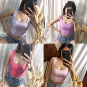 Eveline Tank Top Crop Top Atasan Wanita 041