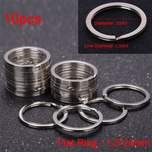 【COD & Ready Stock】BC-10 PC สแตนเลสแยกพวงกุญแจ Keyfob โลหะแยกอุปกรณ์เสริม Keyfob